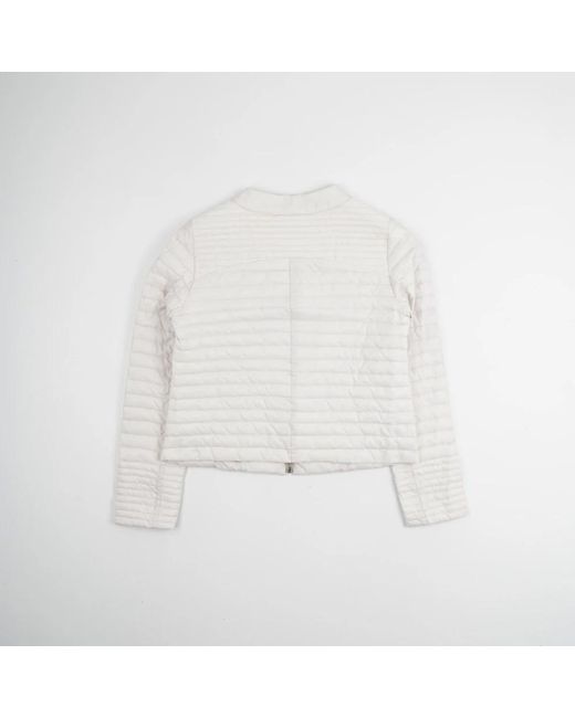 Moorer White Winter Jackets