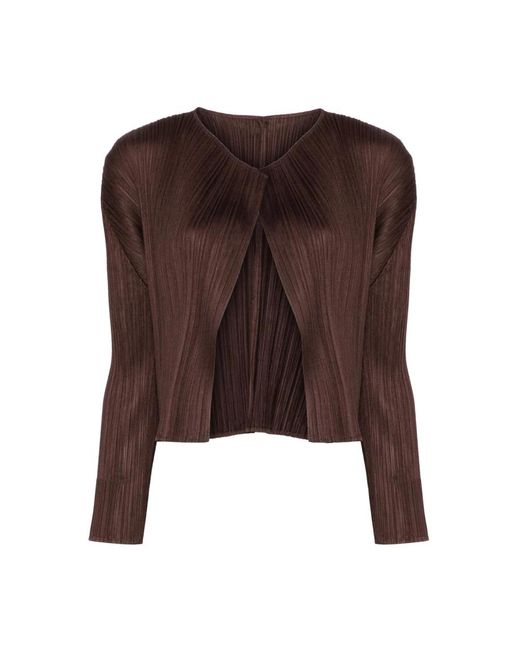 Cardigans Issey Miyake de color Brown