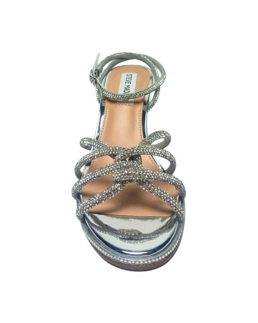 Steve Madden Metallic High Heel Sandals