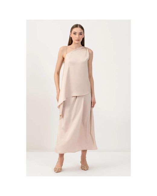 Kocca Pink Sleeveless Tops