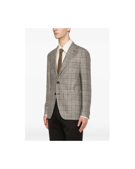 Tagliatore Gray Blazers for men
