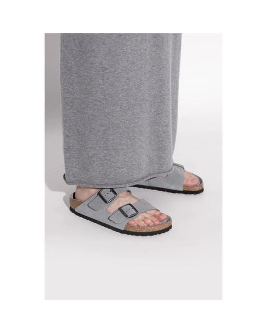 Birkenstock Gray Sliders