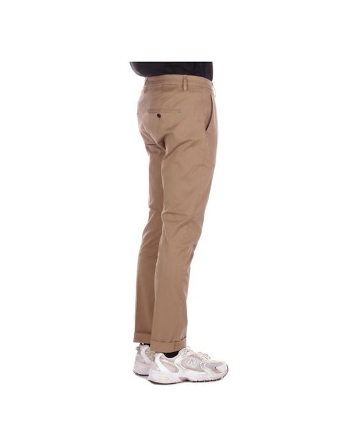 Dondup Natural Slim-Fit Trousers for men