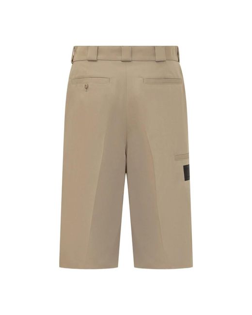 Bermudas solapadas Givenchy de hombre de color Natural