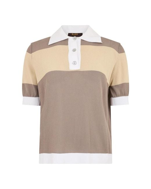 Moorer Natural Polo Shirts