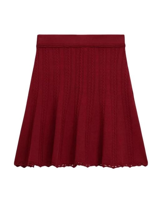 Guess Red Short Skirts