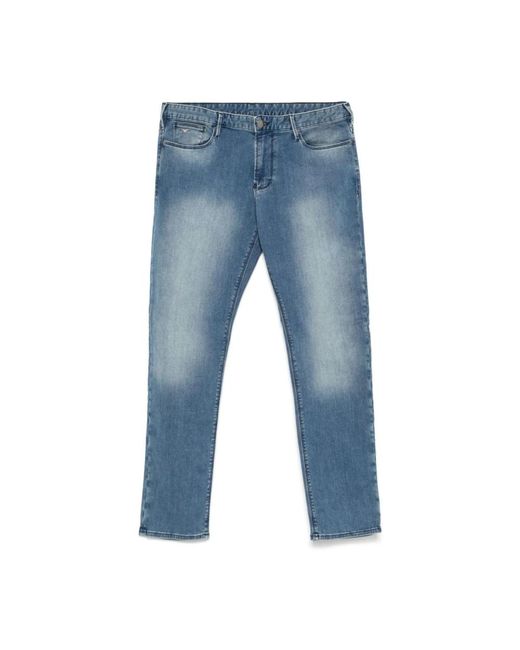 Slim-Fit Jeans Emporio Armani de hombre de color Blue