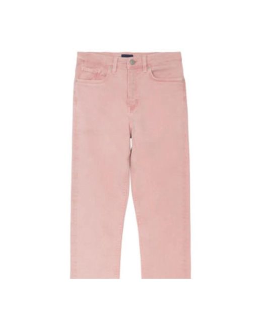 Gant Pink Straight Fit Jeans