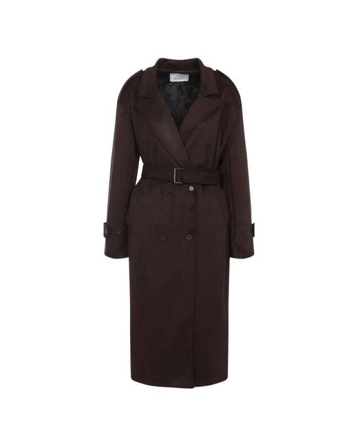 Trench Coats Frankie Shop en coloris Black
