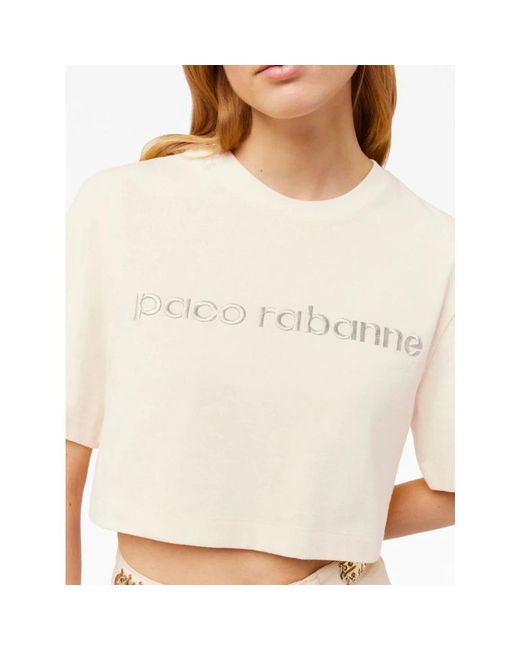 Rabanne White T-Shirts
