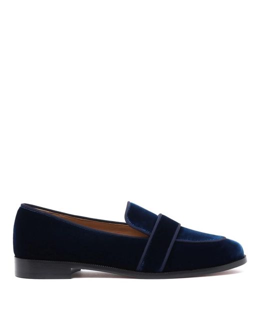 Aquazzura Women's Blue Loafers
