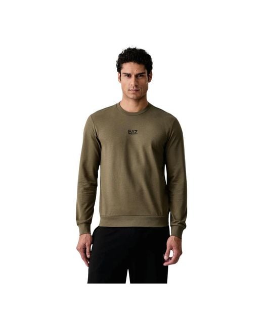 Sweatshirts EA7 de hombre de color Green