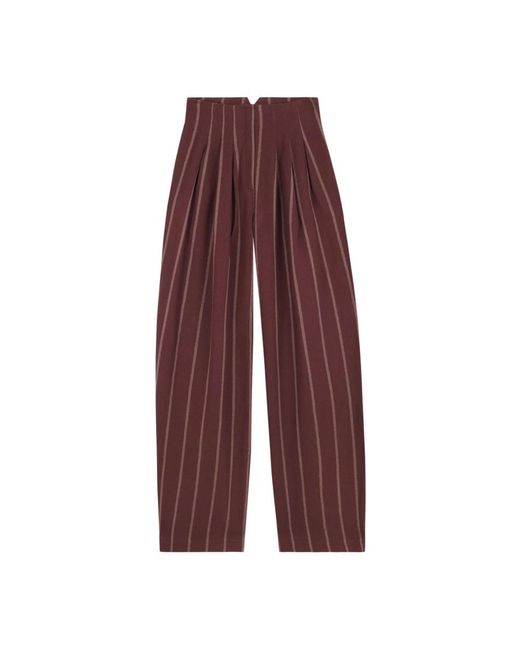 Cortana Purple Wide Trousers