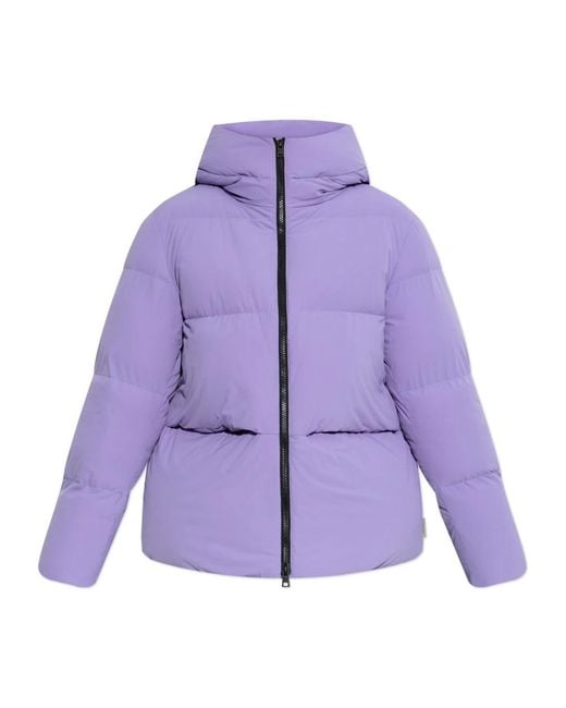 Woolrich Purple Down Jackets