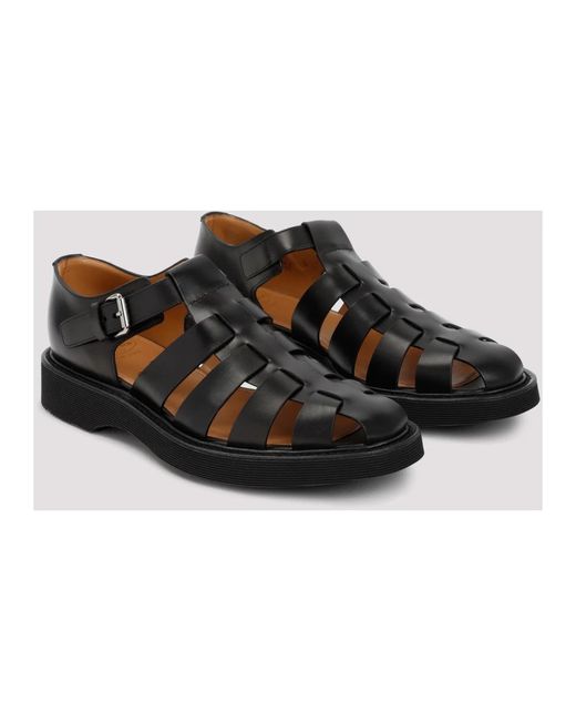 Shoes > sandals > flat sandals Church's pour homme en coloris Black