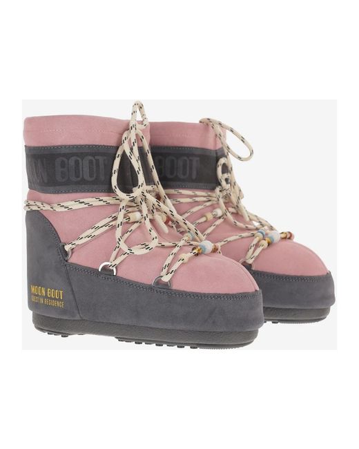 Moon Boot Gray Winter Boots