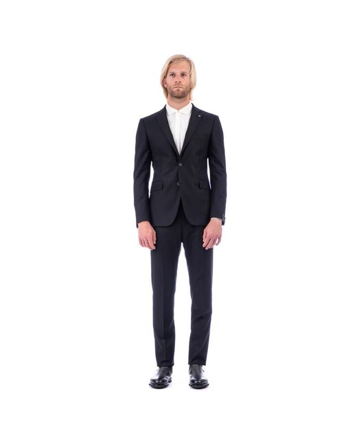 Single Breasted Suits Tagliatore de hombre de color Blue