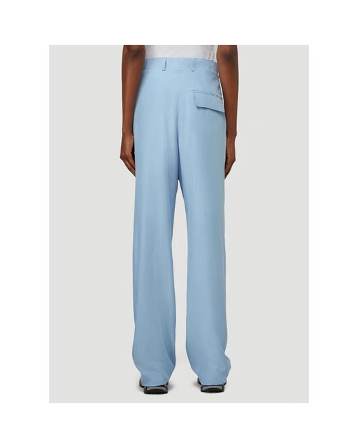 Martine Rose Blue Trousers