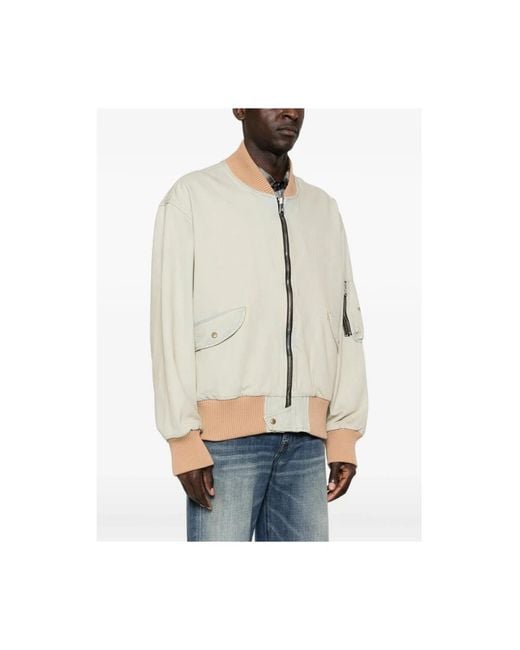 Vivienne Westwood Natural Bomber Jackets for men