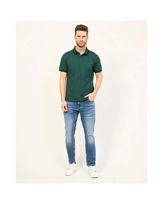 Guess Green Polo Shirts for men