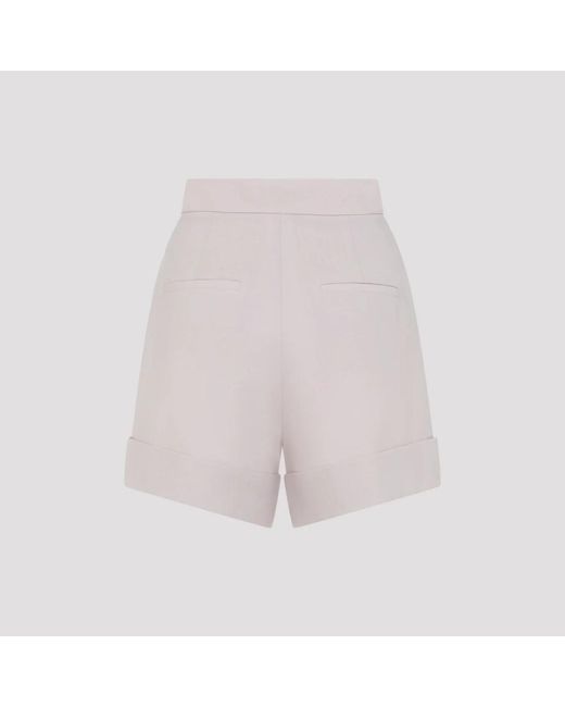 Max Mara Purple Short Shorts