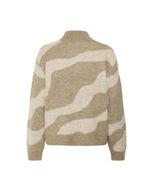 Saint Tropez Natural Turtlenecks