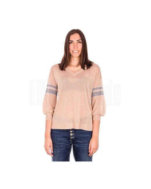 Kangra Blue V-Neck Knitwear