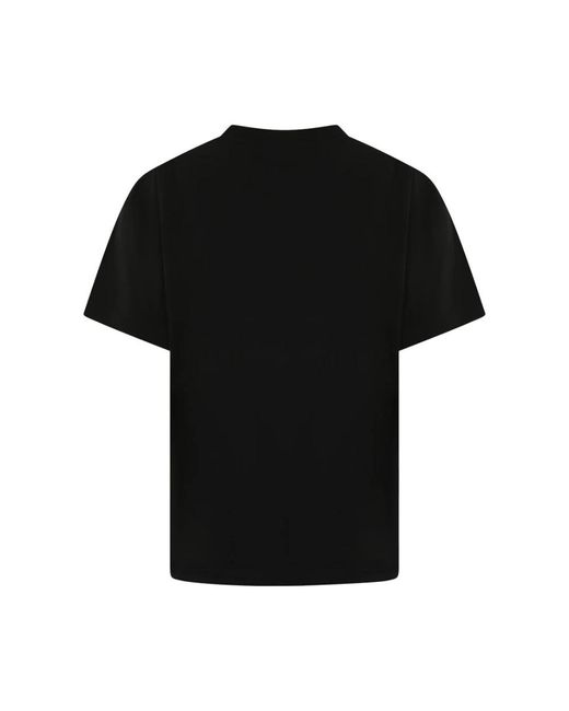 flâneur Schwarzes Blumen T-Shirt Für Männer in Black für Herren