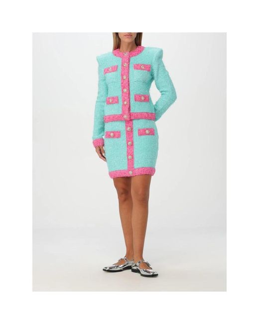 Short Skirts Balmain de color Blue