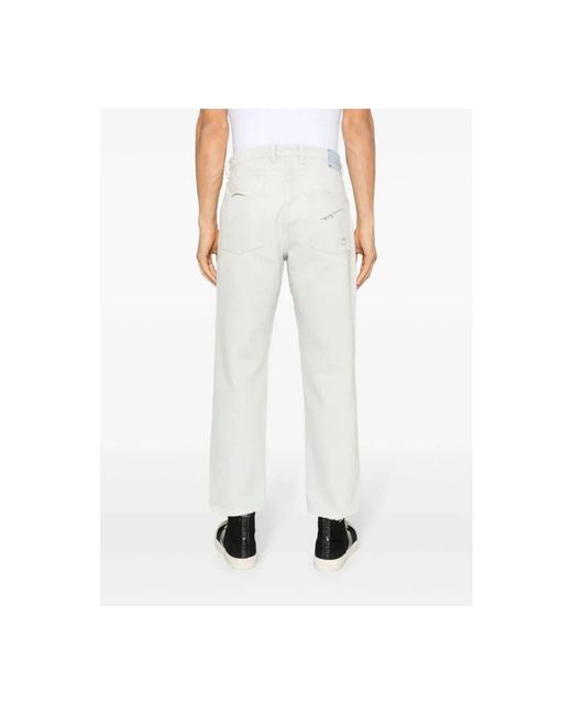 Golden Goose Deluxe Brand Gerade Jeans im Distressed-Look in White für Herren