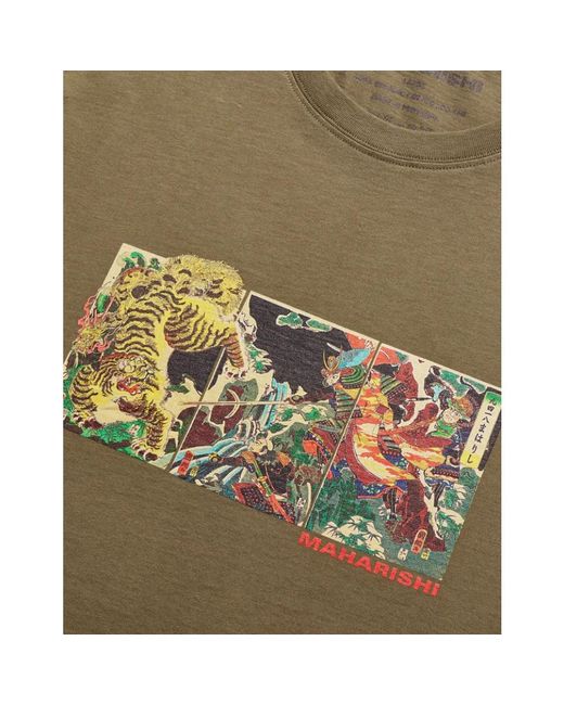 Maharishi Green T-Shirts for men