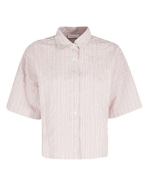 Shirts Roberto Collina de color Pink