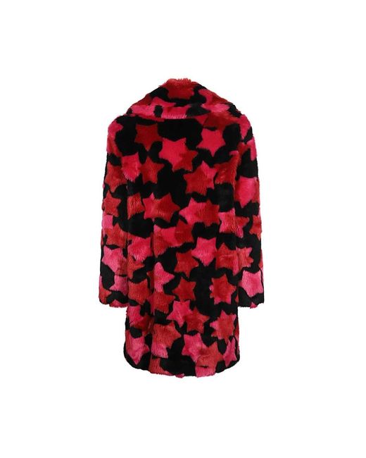 Versace Jeans Couture Red Single-Breasted Coats