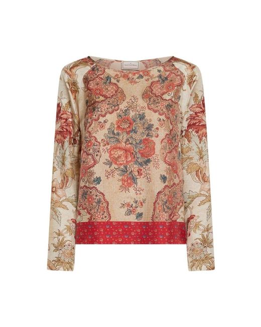 Pierre Louis Mascia Pink Blouses