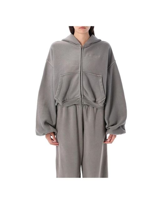Alexander Wang Zip-Throughs in het Gray