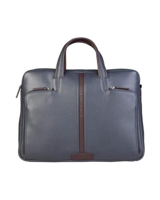 Piquadro Blue Handbags for men