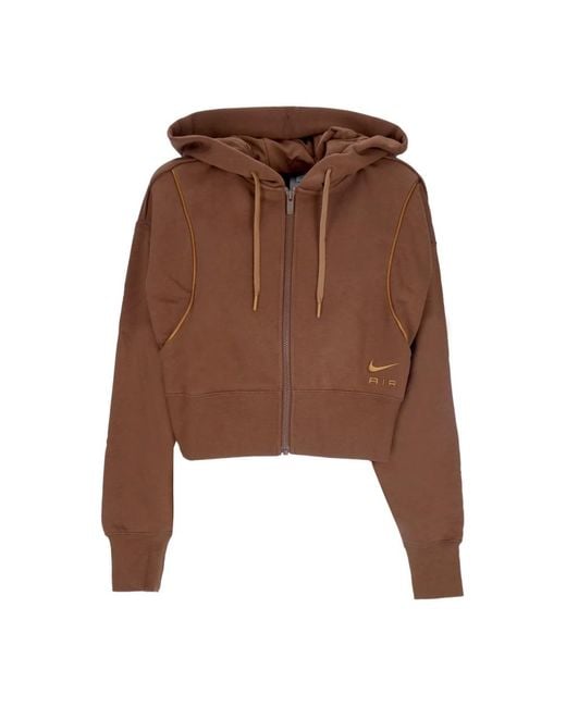 Nike Brown Zip-Throughs