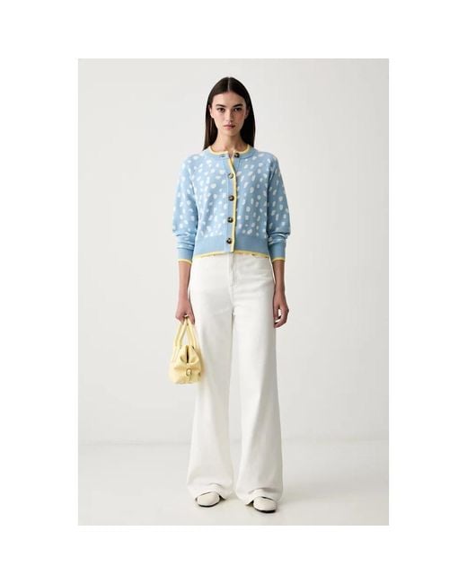 Cardigans Never Fully Dressed de color Blue