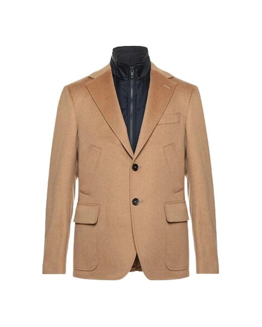 Fay Natural Blazers for men