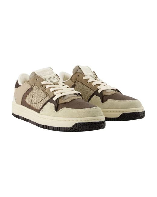 Philippe Model Brown Sneakers for men