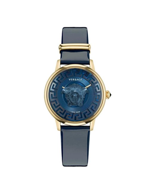 Versace Medusa Alchemy Watch in het Blue