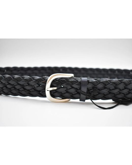 Orciani Black Belts for men