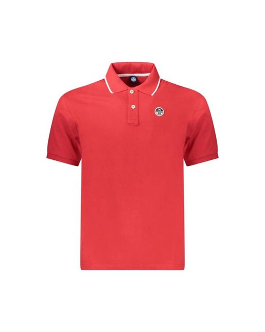 Polo Shirts North Sails de hombre de color Red