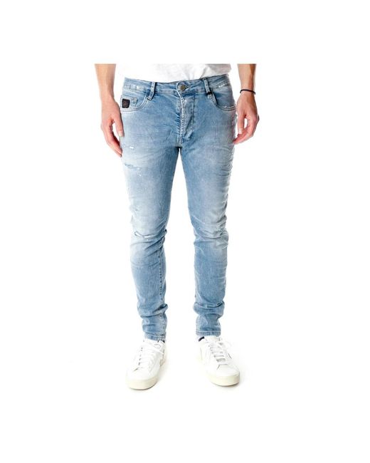 Elias Rumelis Blue Slim Fit Jeans for men