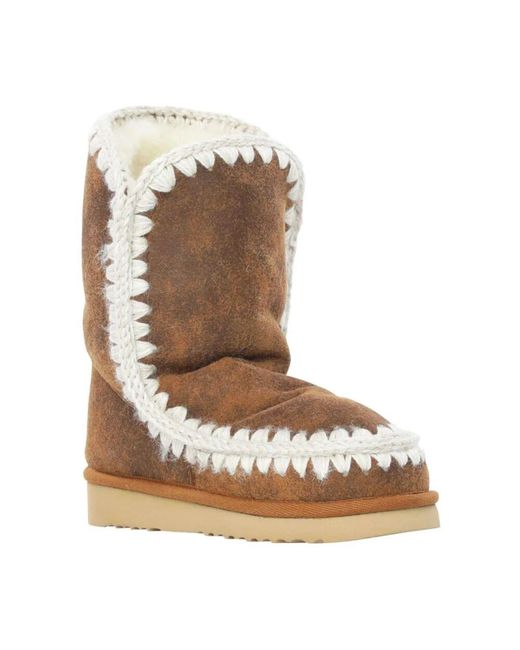 Winter Boots Mou en coloris Brown