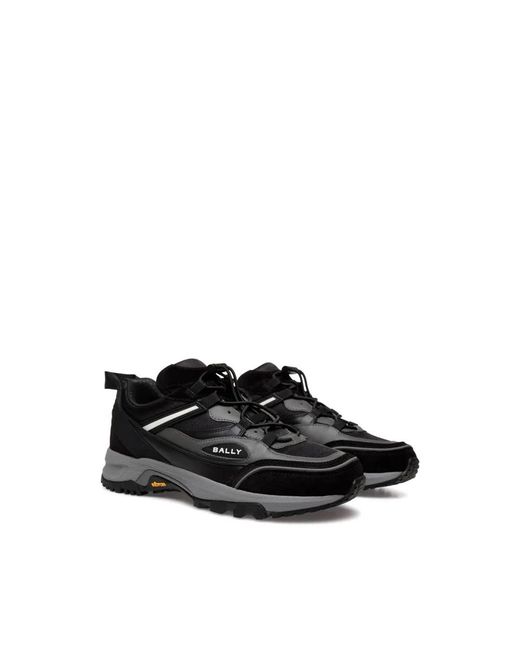 Bally Black Faster Sneakers for men