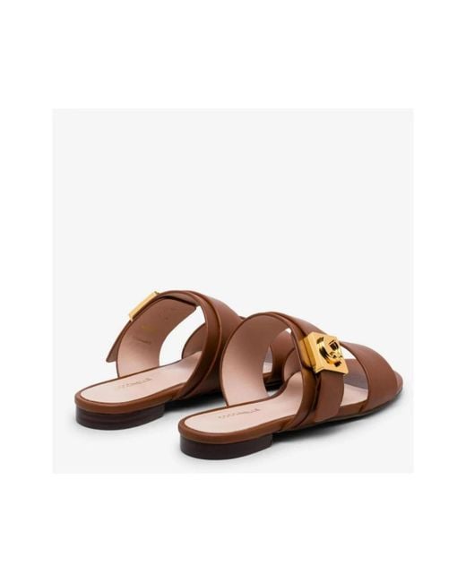 Coccinelle Brown Sliders