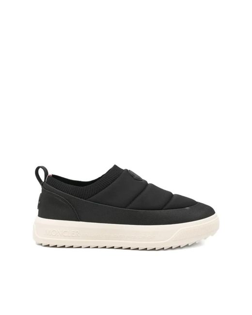 Moncler Slip-On Sneakers Mit Gepolstertem Obermaterial in Black für Herren