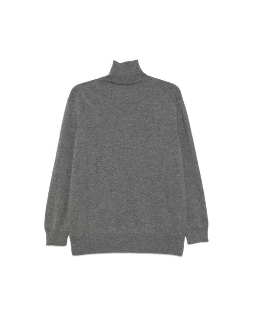Malo Gray Cashmere Knitwear