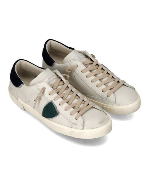 Philippe Model White Sneakers for men
